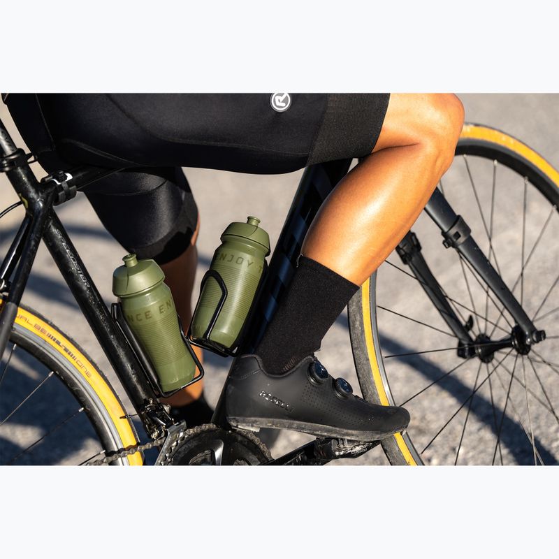 Rogelli Bio Bike Bottle Enjoy The Distance 500 ml army green 2