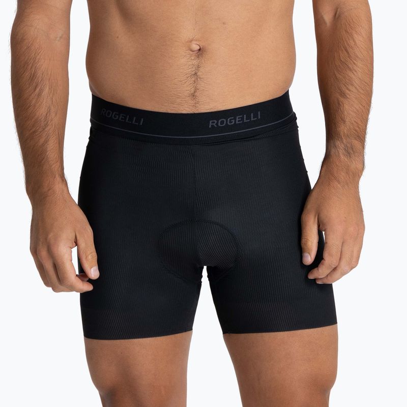 Men's Rogelli Prime Boxer cycling boxers black 3