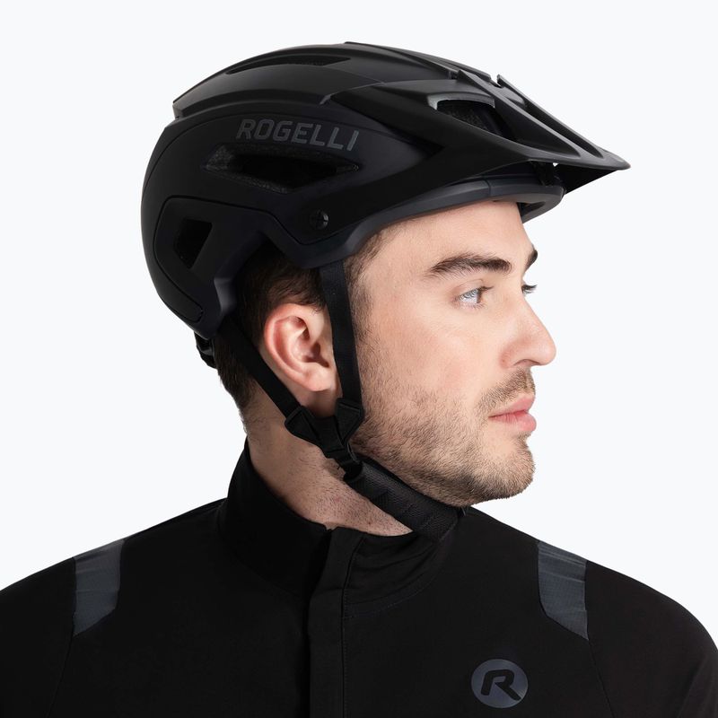 Rogelli Advntr Onyx Mtb bike helmet black 4