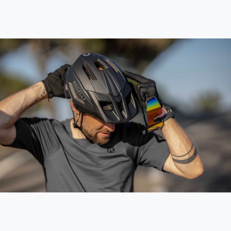 Rogelli Advntr Onyx Mtb bike helmet black 7