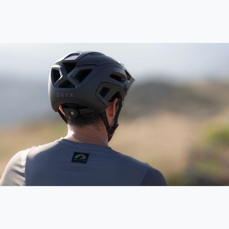 Rogelli Advntr Onyx Mtb bike helmet black 8