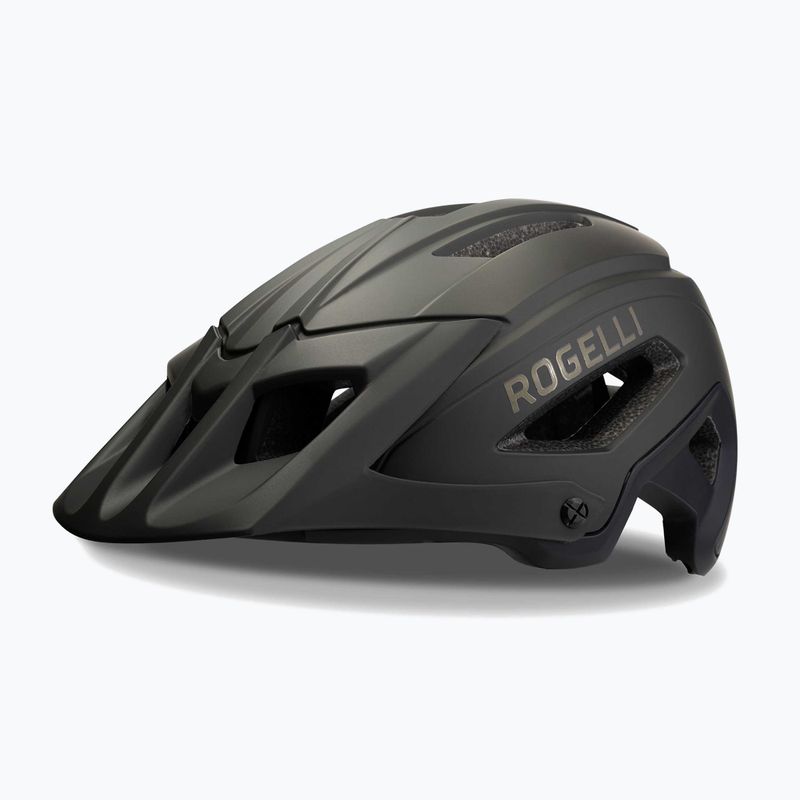 Rogelli Advntr Onyx Mtb army green bicycle helmet