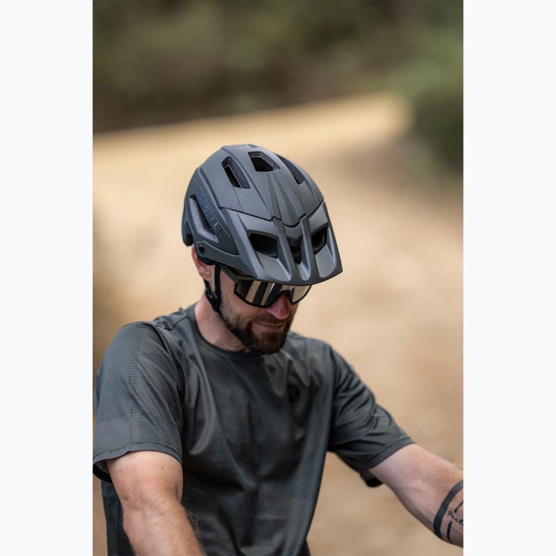 Rogelli Advntr Onyx Mtb army green bicycle helmet 6