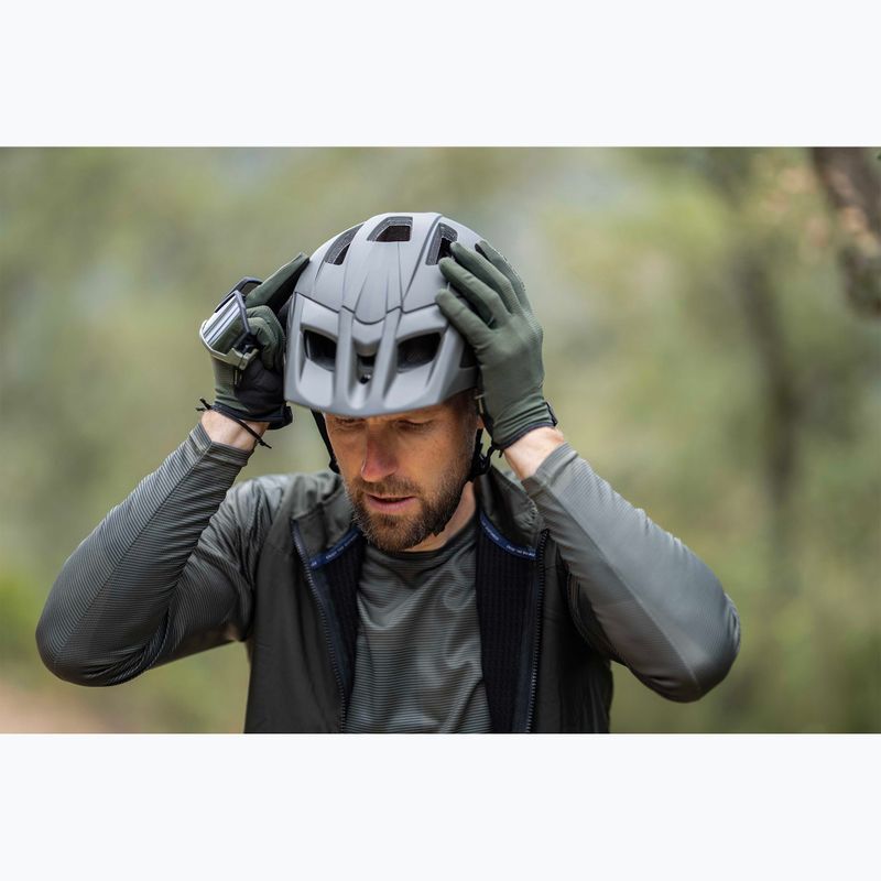 Rogelli Advntr Onyx Mtb army green bicycle helmet 9