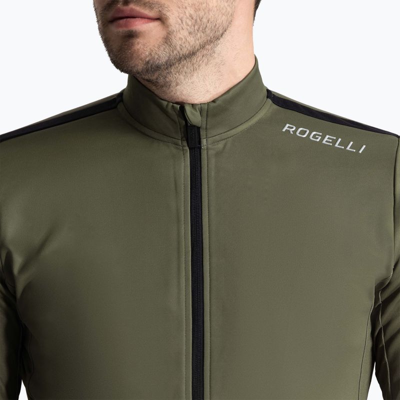 Men's cycling longsleeve Rogelli Core green 3