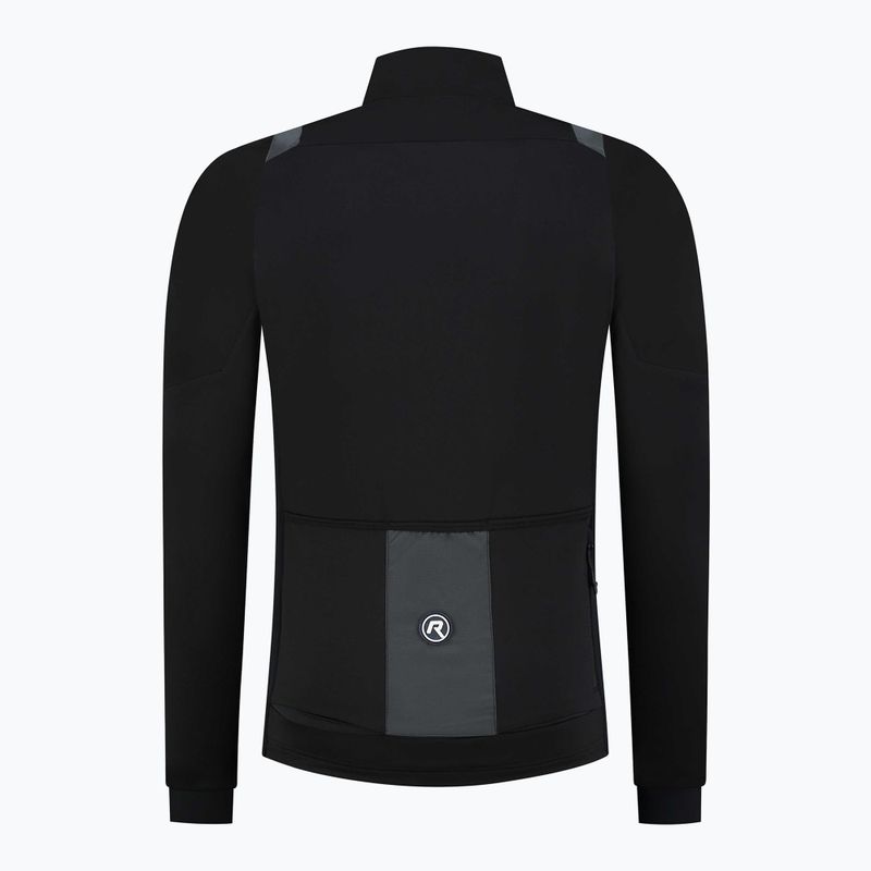Men's cycling jacket Rogelli Distance black 7