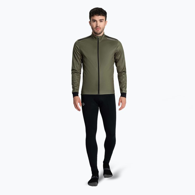 Rogelli Core Winter green men's cycling jacket 2