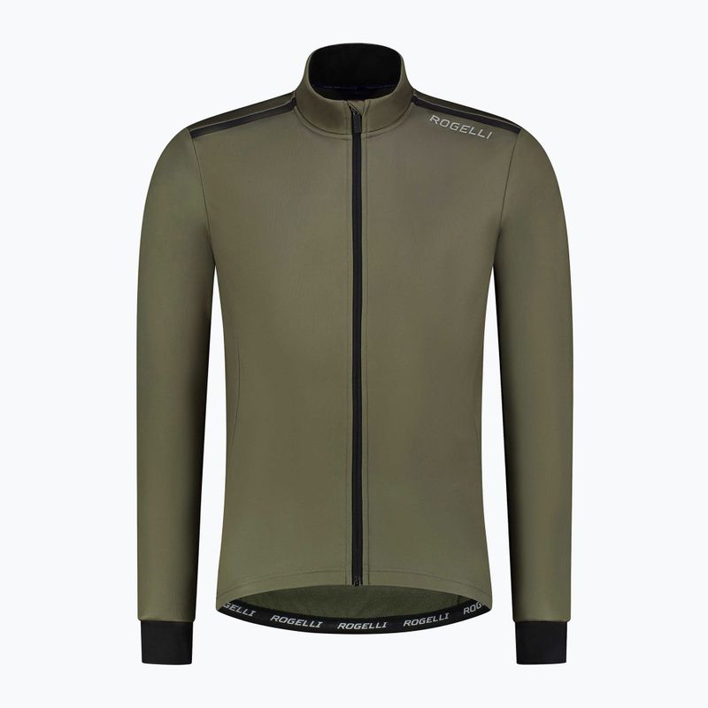 Rogelli Core Winter green men's cycling jacket 5