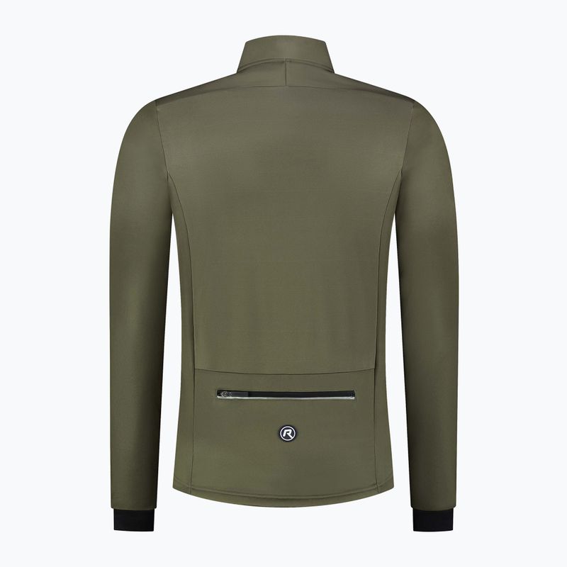 Rogelli Core Winter green men's cycling jacket 6