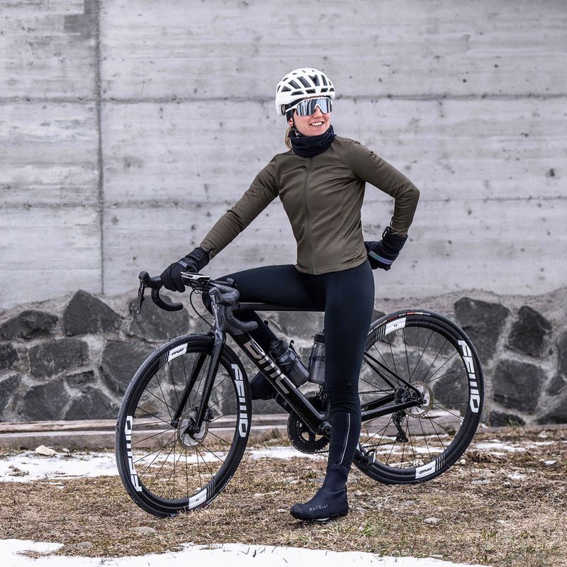 Women's cycling jacket Rogelli Core Winter green 9
