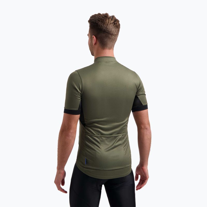 Men's cycling jersey Rogelli Core green 2