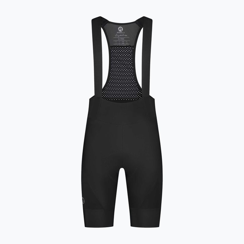 Rogelli Signature Bib Short men's cycling shorts black 4