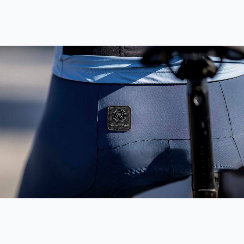 Rogelli Signature Bib Short men's cycling shorts blue 11