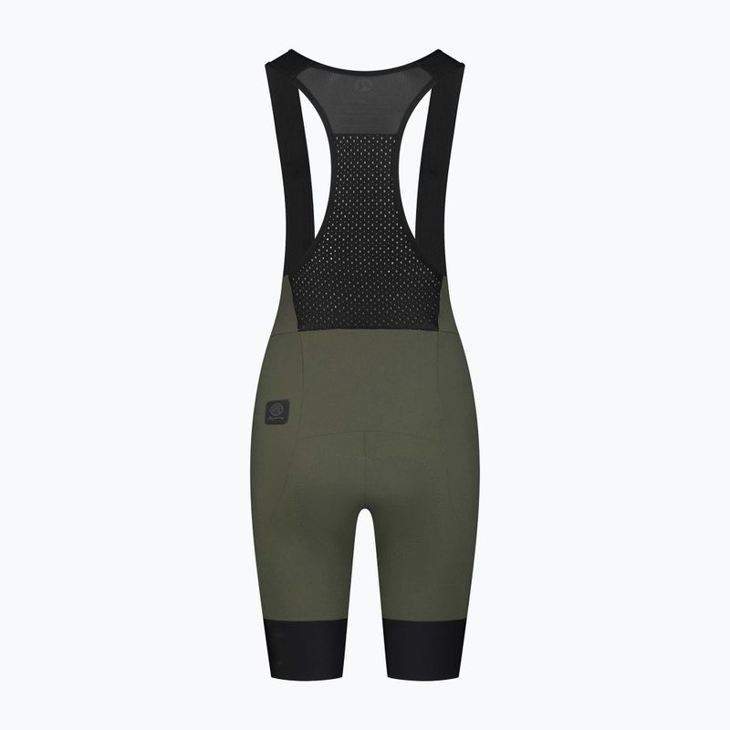 Women's cycling shorts Rogelli Signature Bib Short W green 5