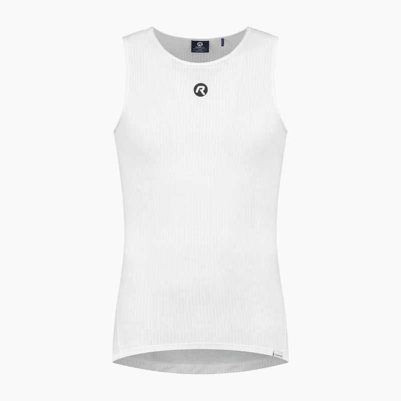 Rogelli Kite II Base Layer white cycling jersey 3