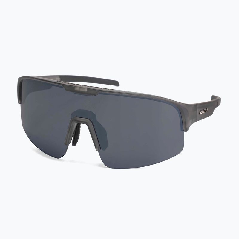 Rogelli Mirage black/smoke silver mirror sunglasses