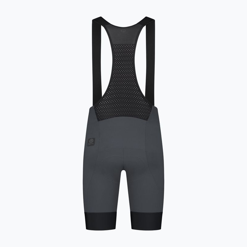 Rogelli Signature Bib Short men's cycling shorts grey 9