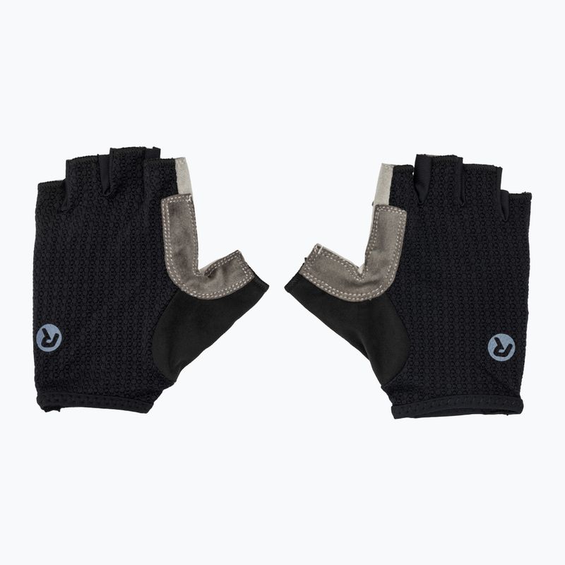 Men's cycling gloves Rogelli Classic black 2