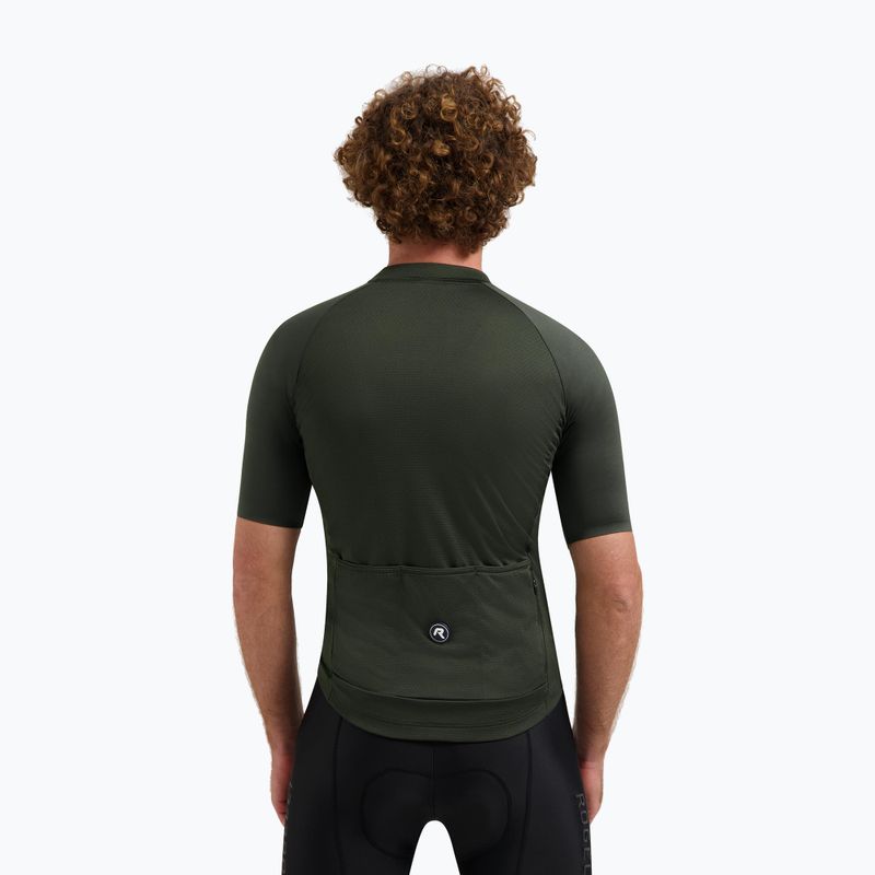 Rogelli Essential II army green men's cycling jersey 2