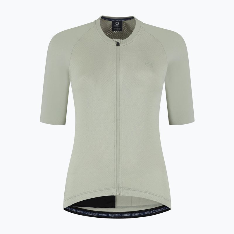 Women's cycling jersey Rogelli Essential II taupe 6
