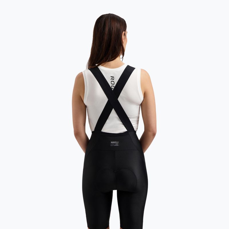 Women's cycling shorts Rogelli Distance II Bib Short W black 2