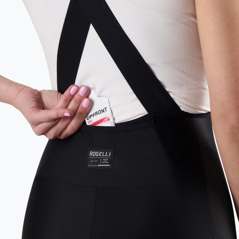 Women's cycling shorts Rogelli Distance II Bib Short W black 4