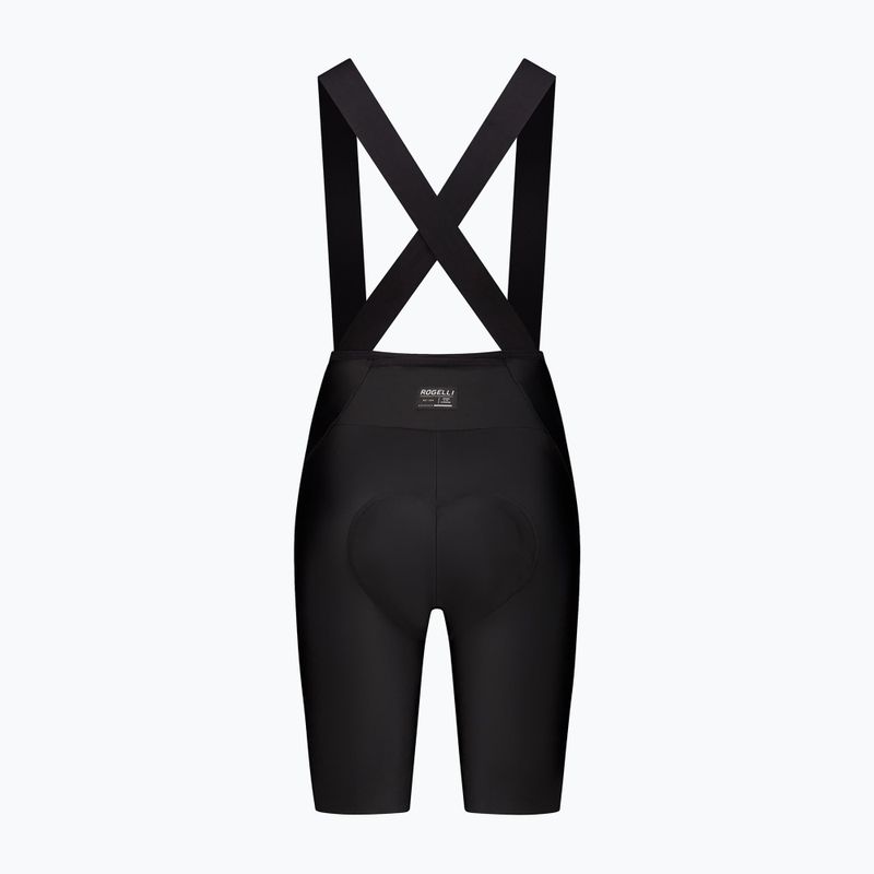 Women's cycling shorts Rogelli Distance II Bib Short W black 9