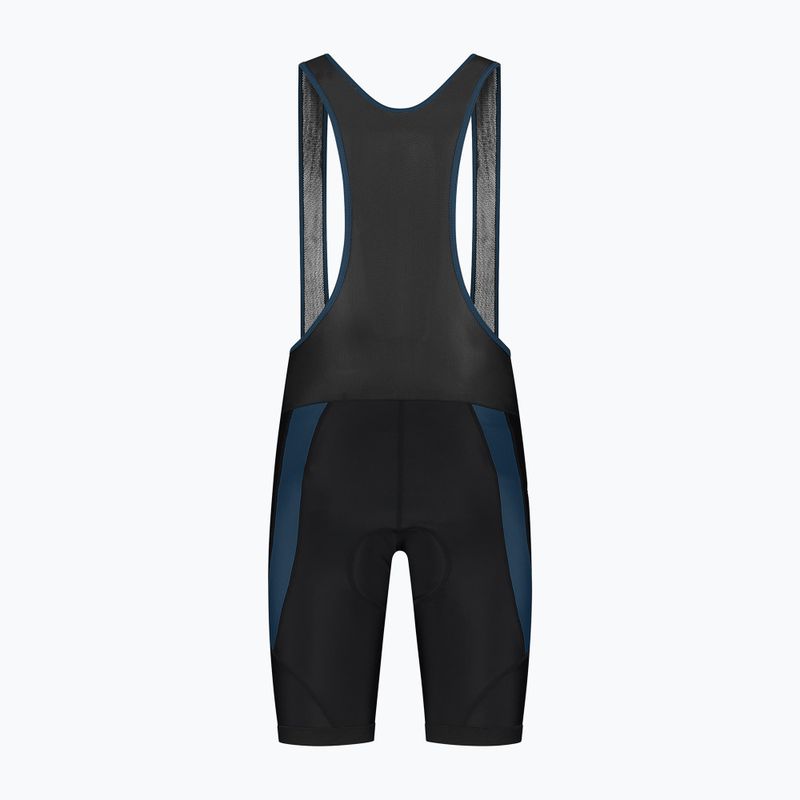 Rogelli Core Bib Short men's cycling shorts black/blue 7