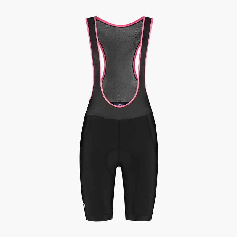Women's cycling shorts Rogelli Core Bib Short W black/pink 5