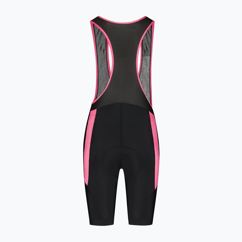 Women's cycling shorts Rogelli Core Bib Short W black/pink 6