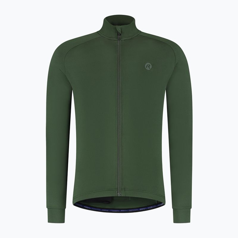Men's cycling longsleeve Rogelli Essential II green 7