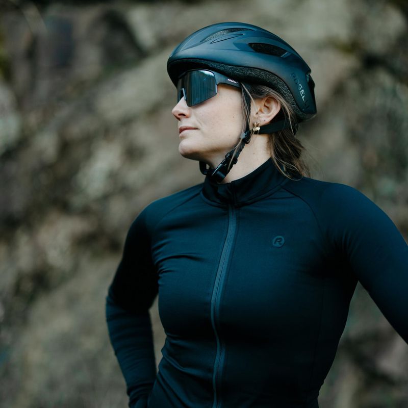 Women's cycling longsleeve Rogelli Essential II black 10