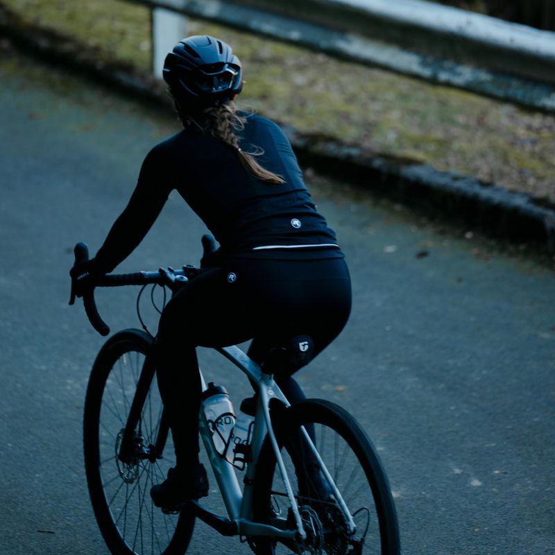 Women's cycling longsleeve Rogelli Essential II black 12