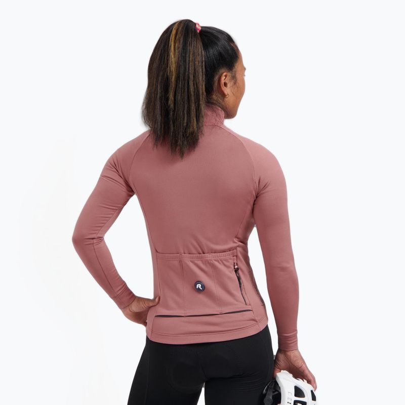 Women's cycling longsleeve Rogelli Essential II chutney 3