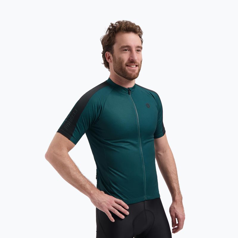 Men's cycling jersey Rogelli Explore deep teal