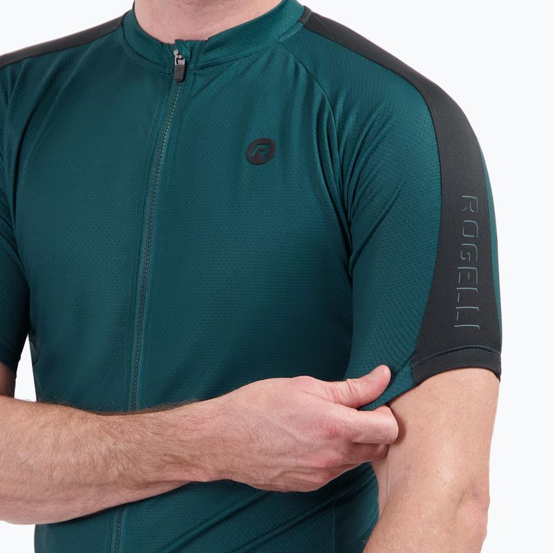 Men's cycling jersey Rogelli Explore deep teal 3