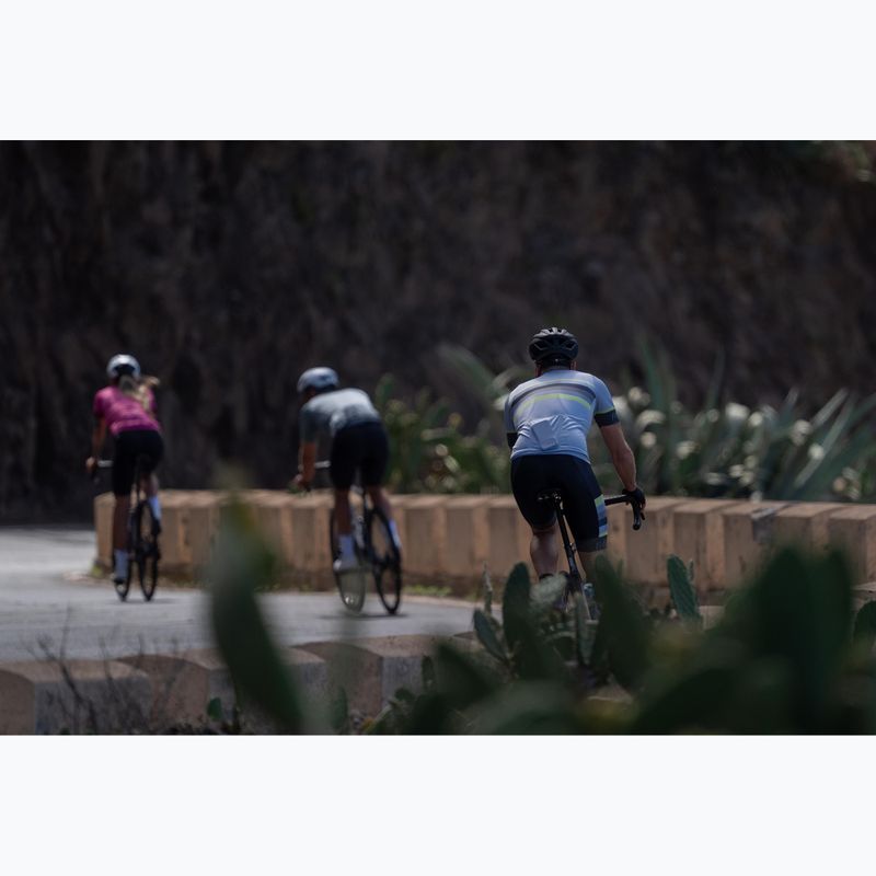 Men's cycling jersey Rogelli Hero II grey/lime 8