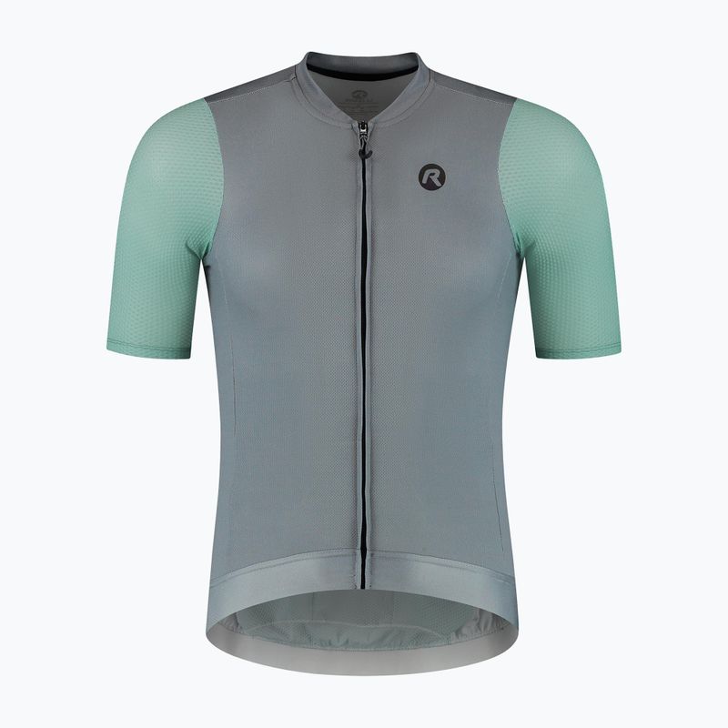 Men's cycling jersey Rogelli Fast grey/dusty teal/teal 6