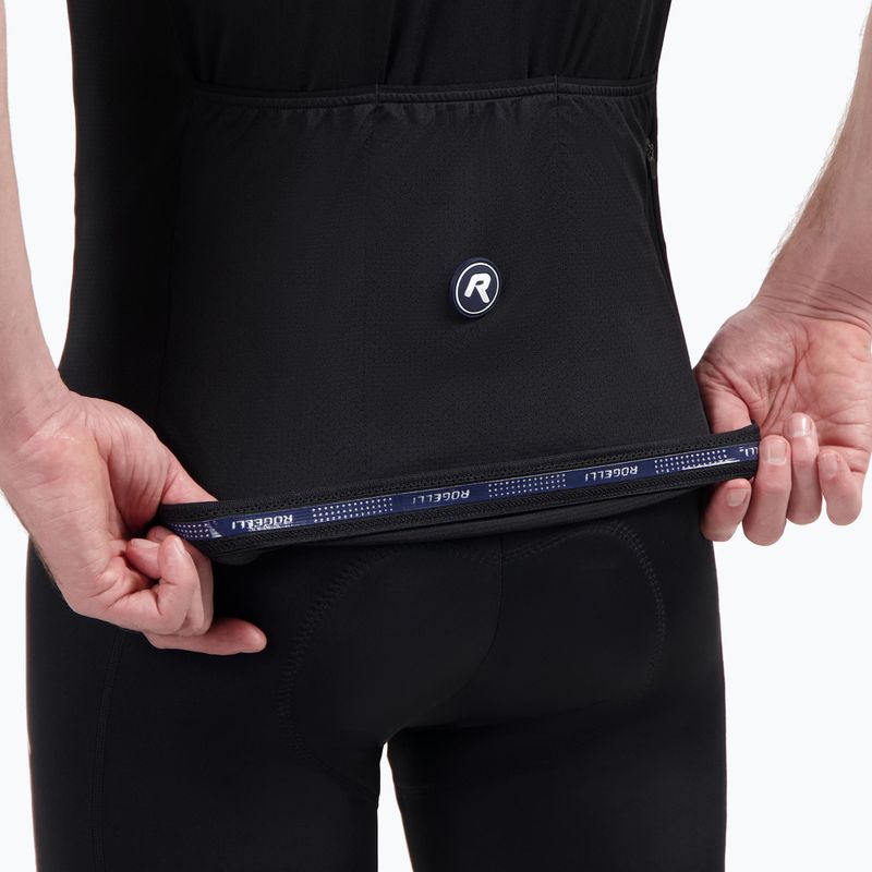 Men's cycling jersey Rogelli Essential II WS black 5