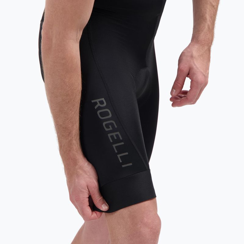 Men's cycling shorts Rogelli Essential II Bib Short black 5