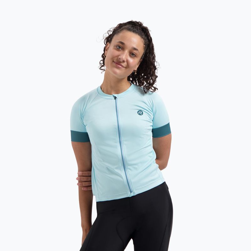 Women's cycling jersey Rogelli Modesta light blue