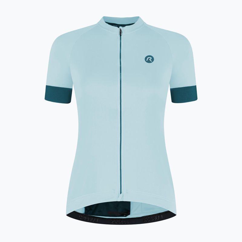 Women's cycling jersey Rogelli Modesta light blue 6