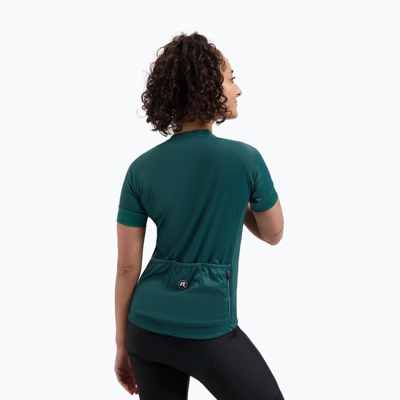 Women's cycling jersey Rogelli Modesta teal 2