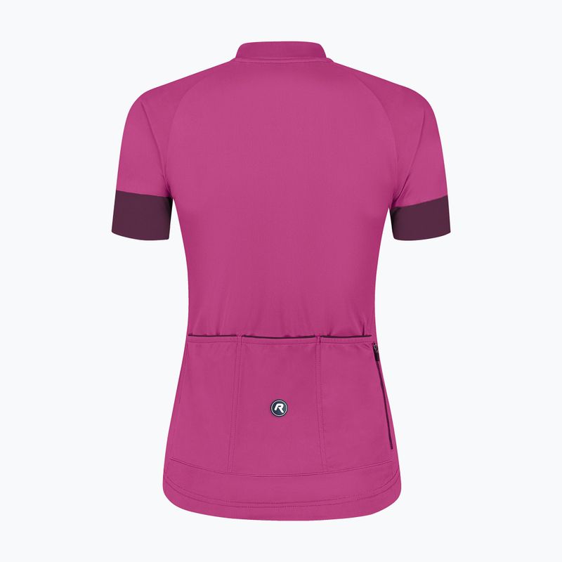 Women's cycling jersey Rogelli Modesta pink 7