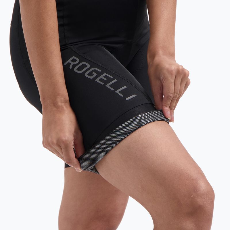 Women's cycling shorts Rogelli Essential III Bib Short black 5