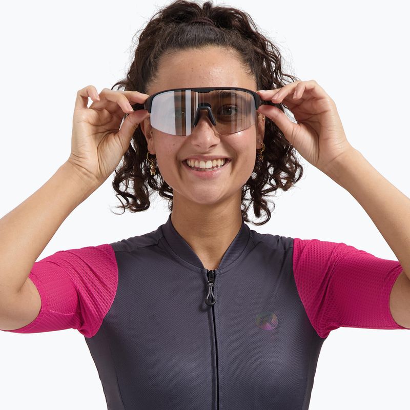 Sunglasses Rogelli Mirage Photochromatic black/silver mirror 4