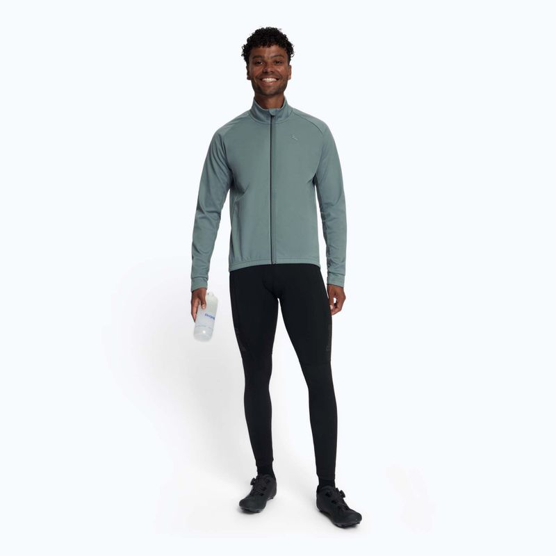 Men's cycling jacket Rogelli Essential II Jacket grey 2