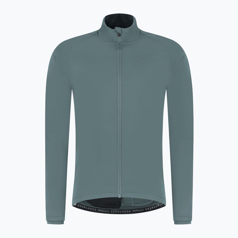 Men's cycling jacket Rogelli Essential II Jacket grey 7