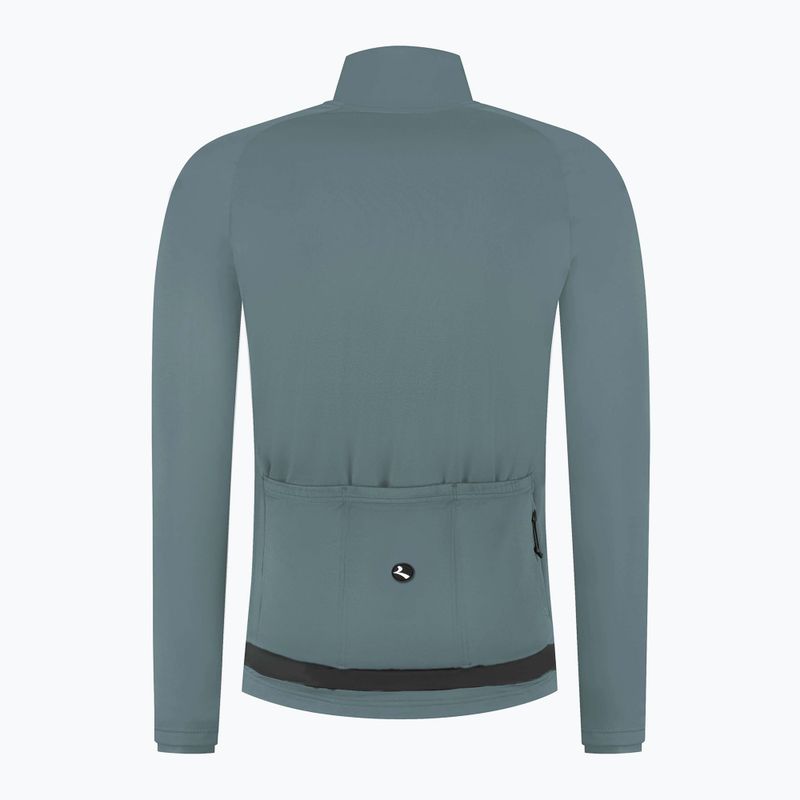 Men's cycling jacket Rogelli Essential II Jacket grey 8