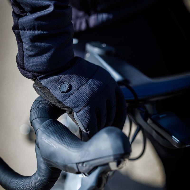 Men's cycling gloves Rogelli Element Padded Gloves black 5